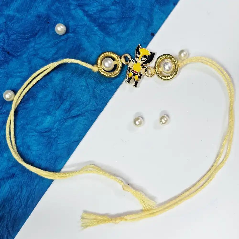 Remote Wolverine Metal Rakhi